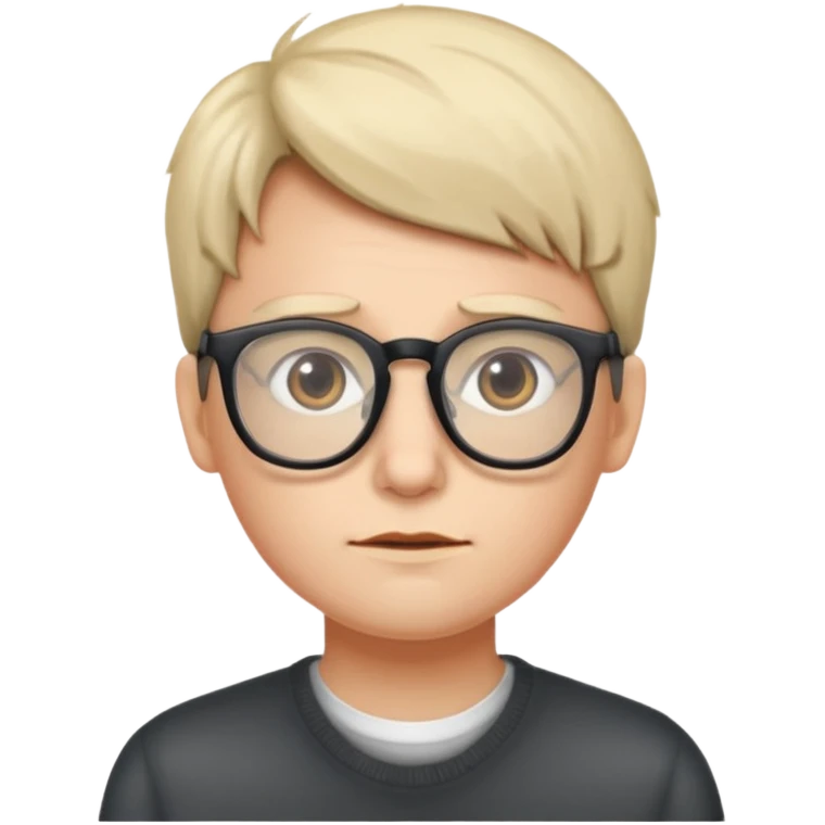 Take the glasses off the following emoji 🤓 emoji