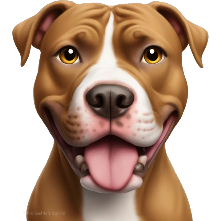 Xl bully pitbull 🤪 Zany face emoji