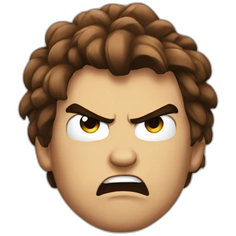 super angry emoji