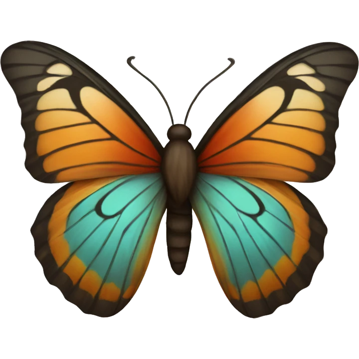 Bohemian butterfly emoji