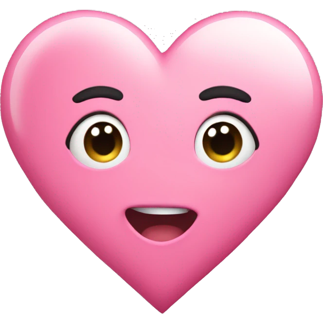 pink heart cute em swee emoji