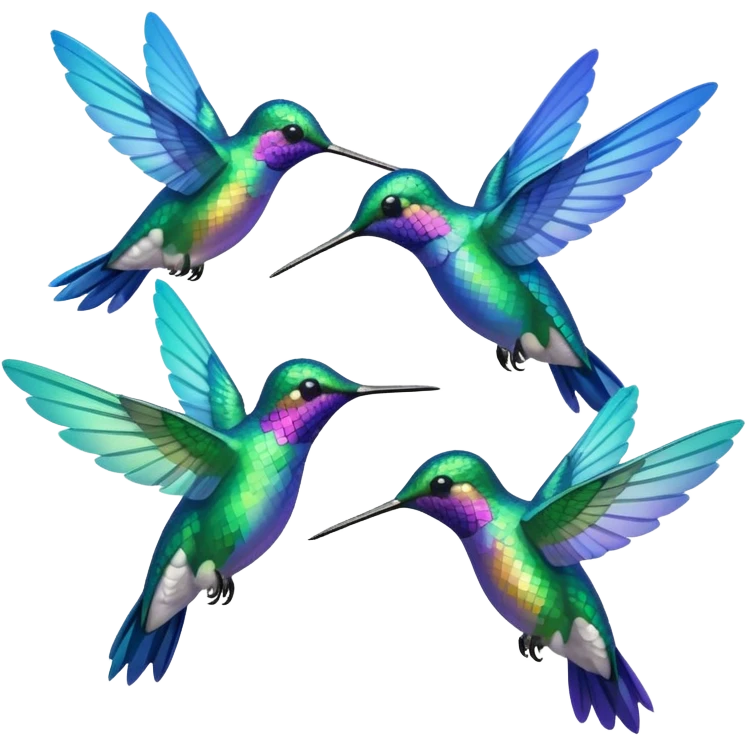 MORE HUMMINGBIRDS emoji
