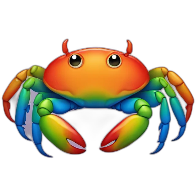 gay crab emoji