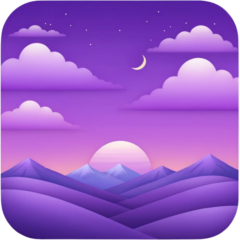 Purple Sky emoji