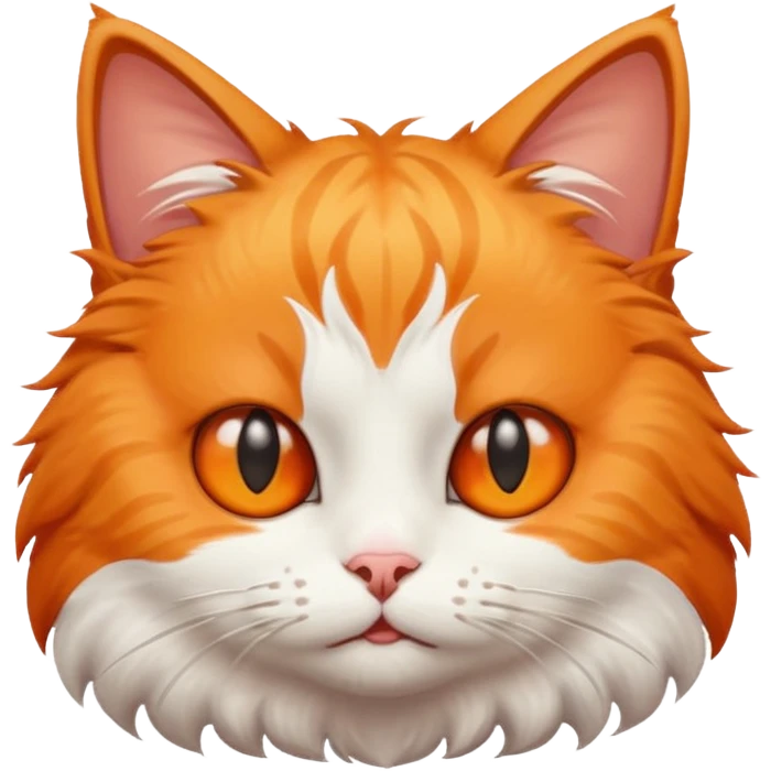 Cat looking up rolling its eyes emoji