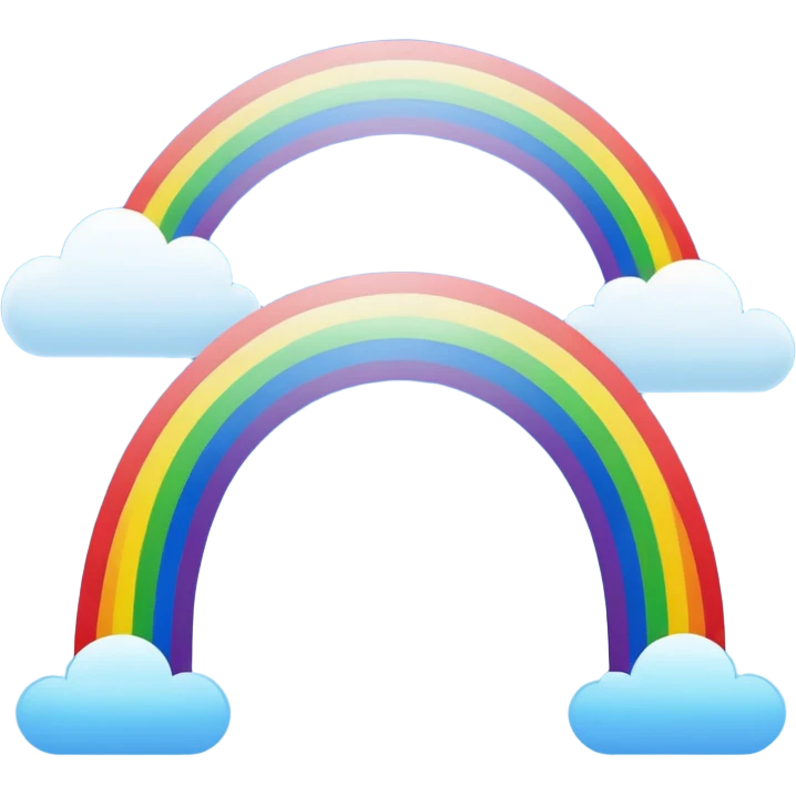 Rainbow emoji
