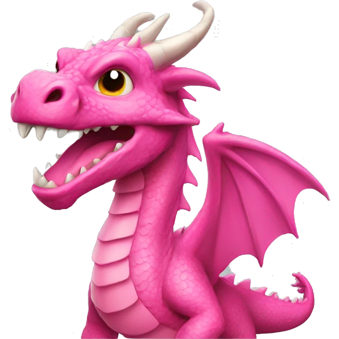 pink dragon emoji