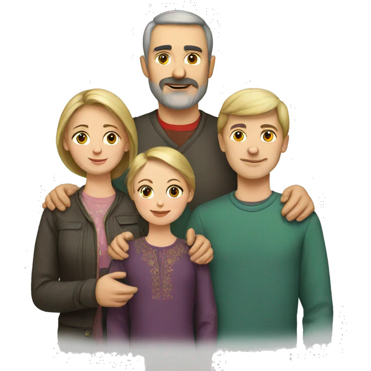 russian family emoji