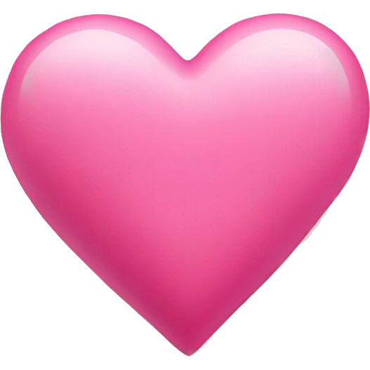 pink heart emoji