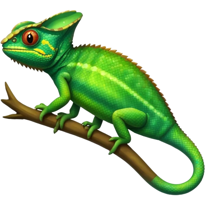 Chameleon emoji