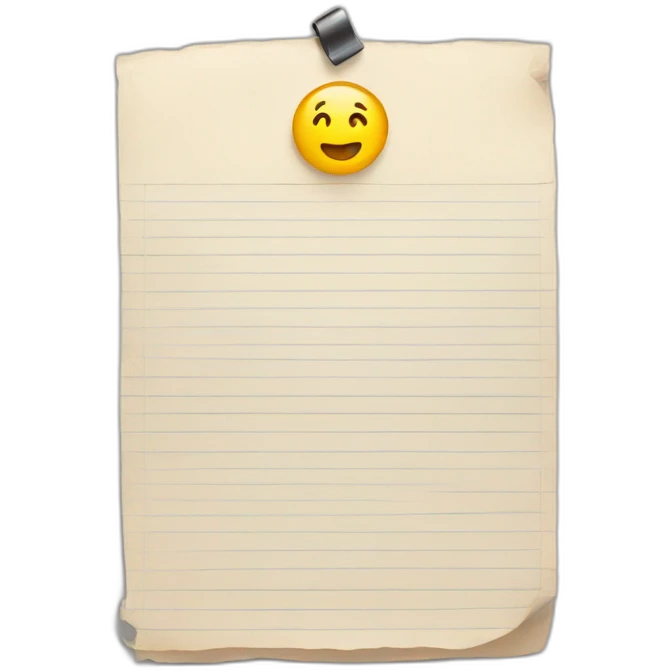to do list emoji
