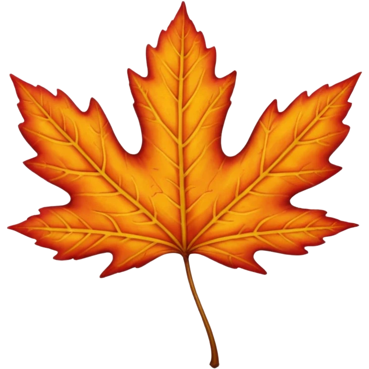 emoji of fall leaf emoji