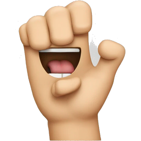 create an emoji with your index finger in front of your mouth, saying nothing emoji