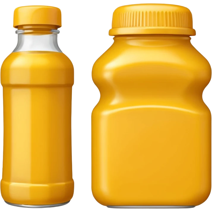 Mustard bottle emoji