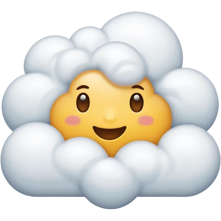 Cloud  emoji
