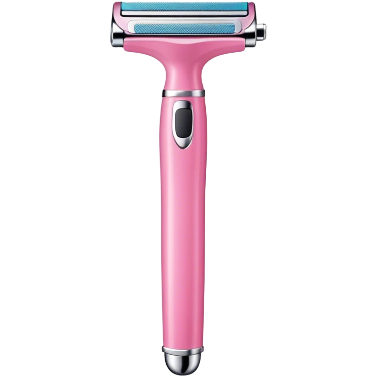 Pink body shaving razor emoji