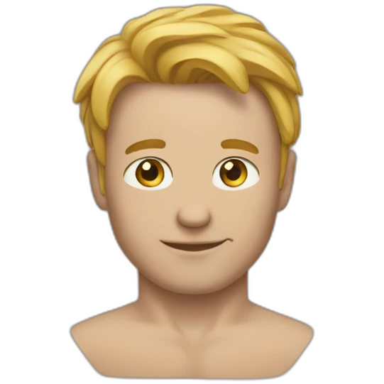 un homme qui dit non avec ses bras emoji