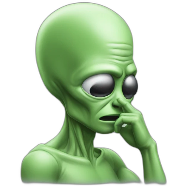 facepalm-alien emoji