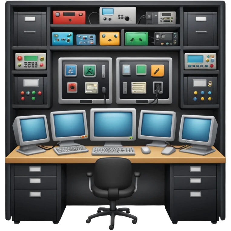 security room old  emoji