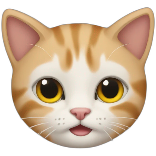 Cat flip emoji