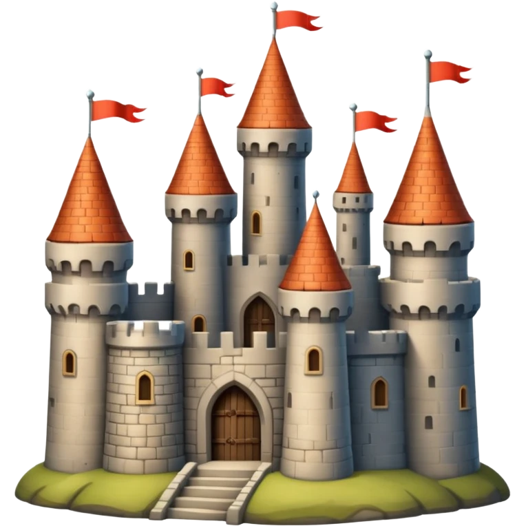 two castle emoji