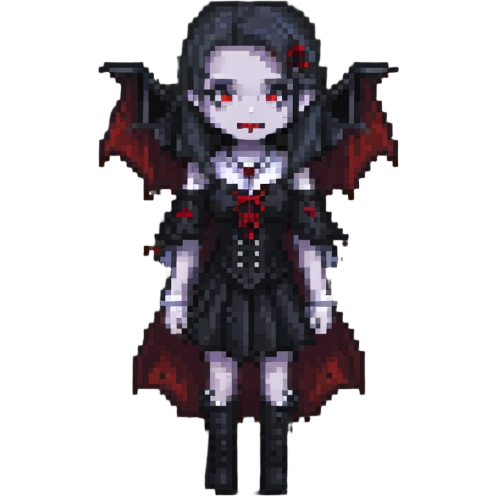 smart vampire girl emoji