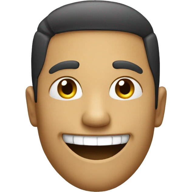 wide smile emoji