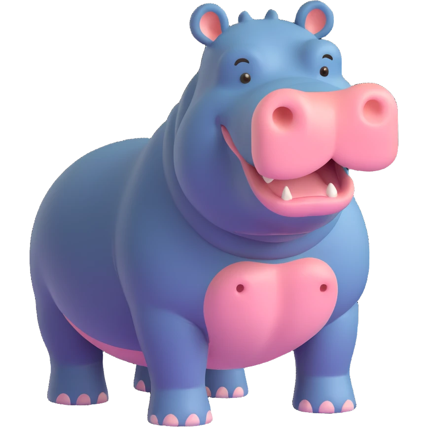 Hippopotamus emoji