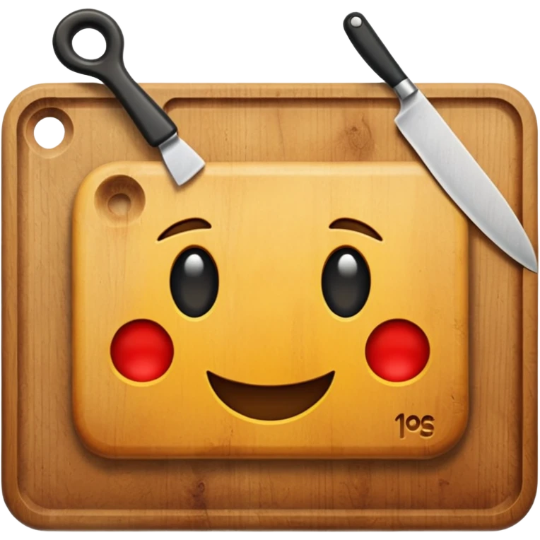 cutting board emoji