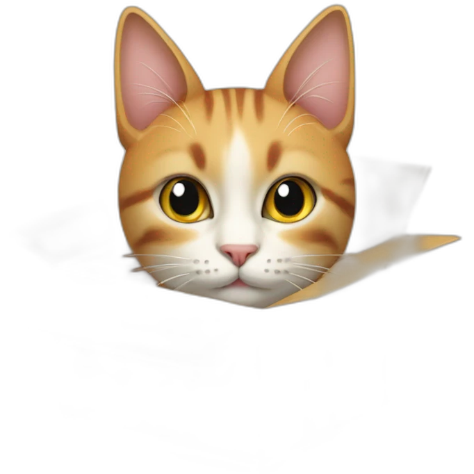 cat from gift box emoji