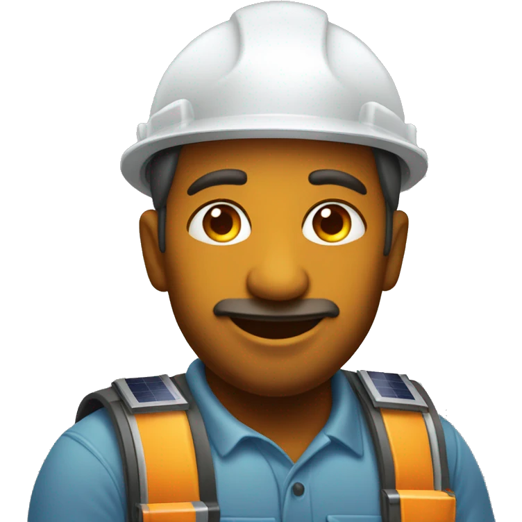 solar panel installer emoji