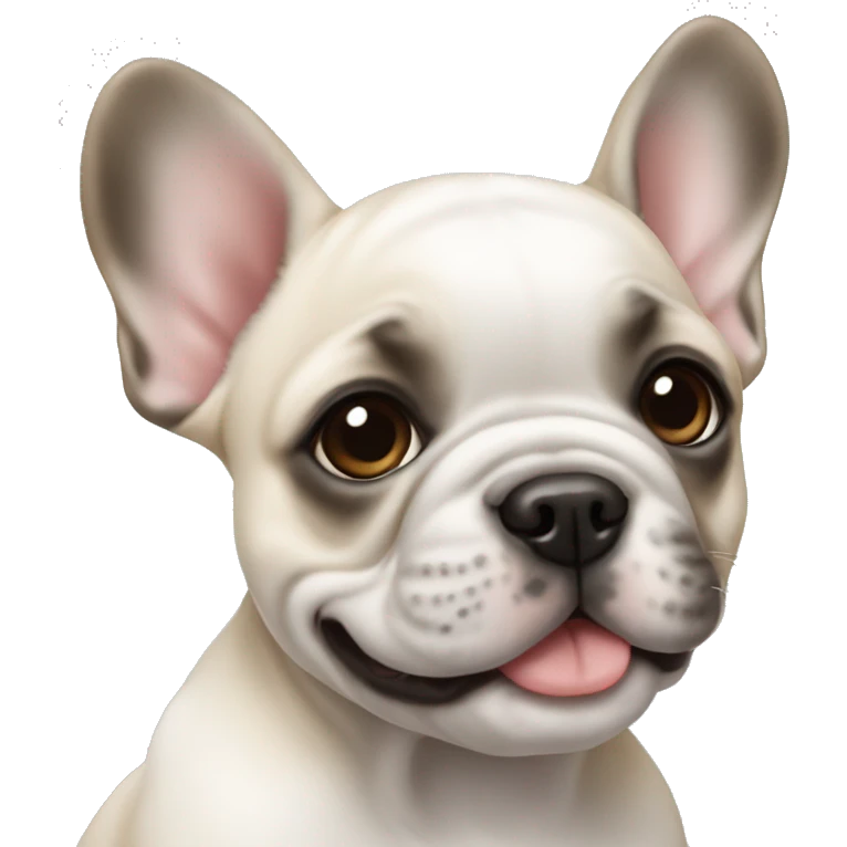 Frenchie puppy emoji