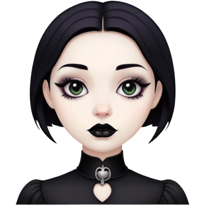 Gothic girl emoji