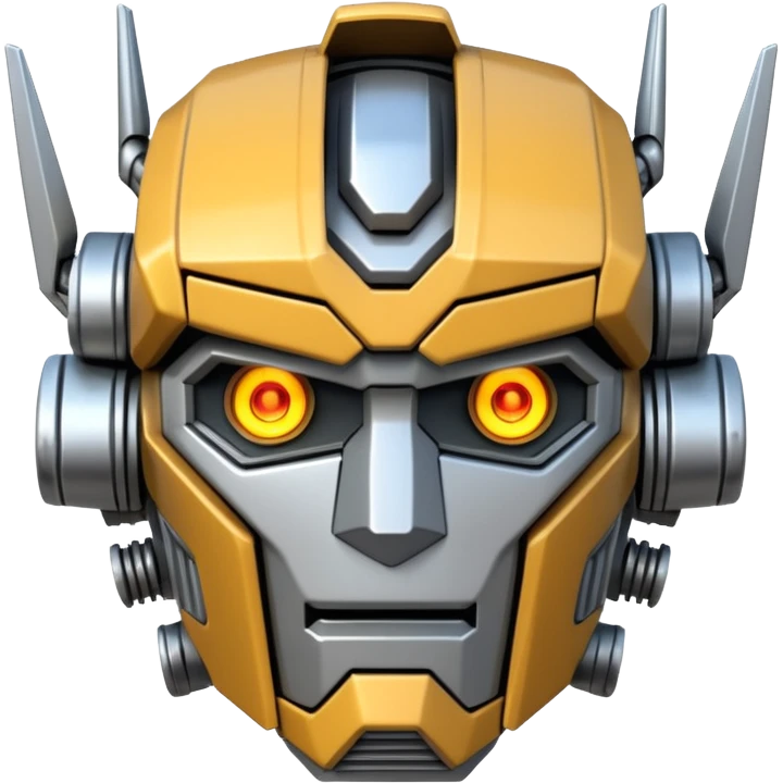 Ultra Realistic transformer emoji