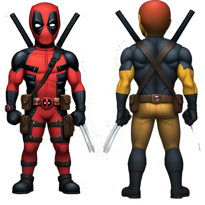 Deadpool x wolverine emoji
