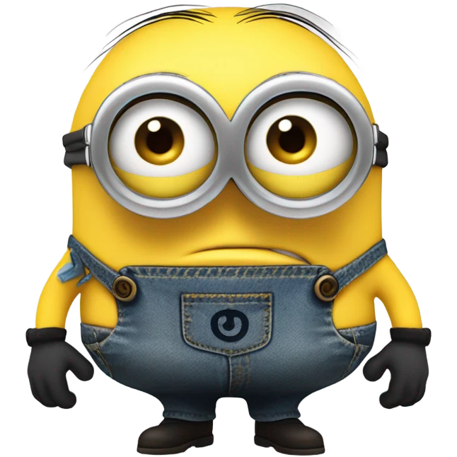 Freaky minion emoji