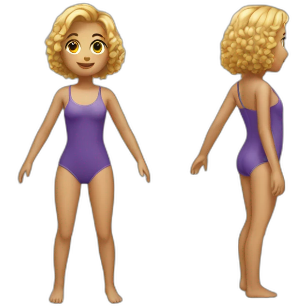 Tinny swimsuit emoji