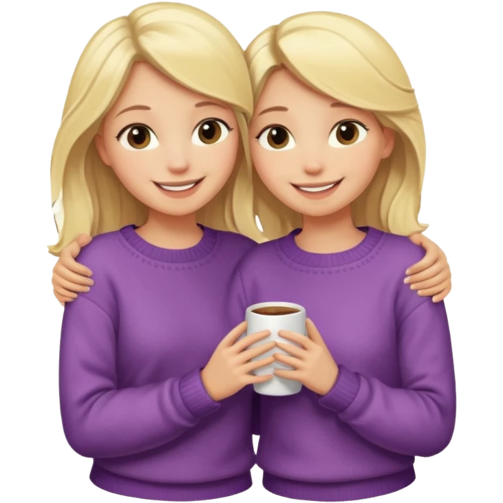 i want an emoji with 2 blonde girls like the movie "the holiday" emoji