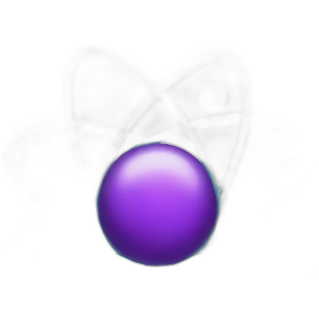 Atomic nucleus emoji
