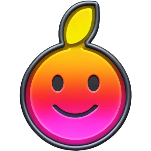 Neon signboard emoji