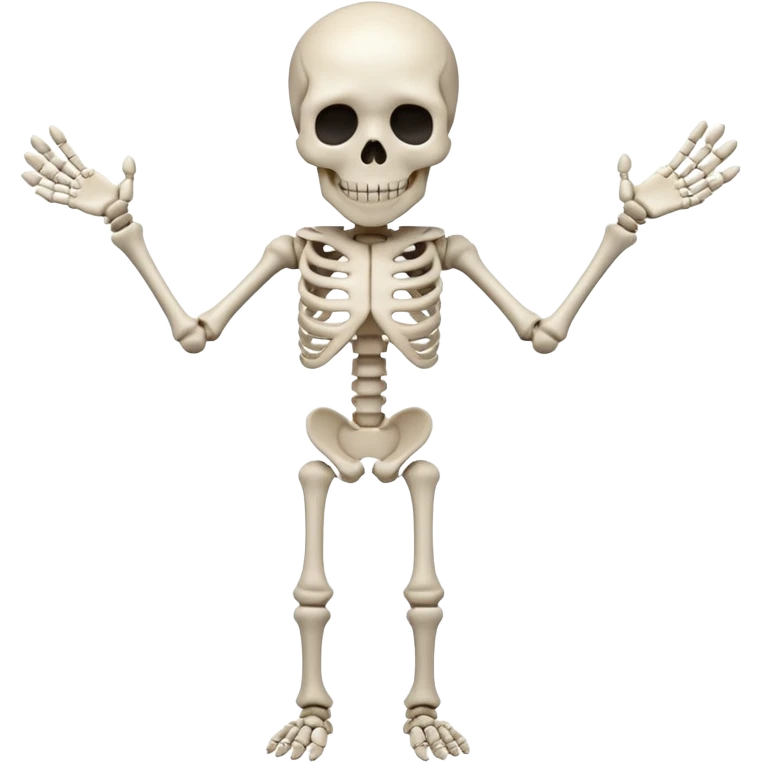 Gojo skeleton emoji