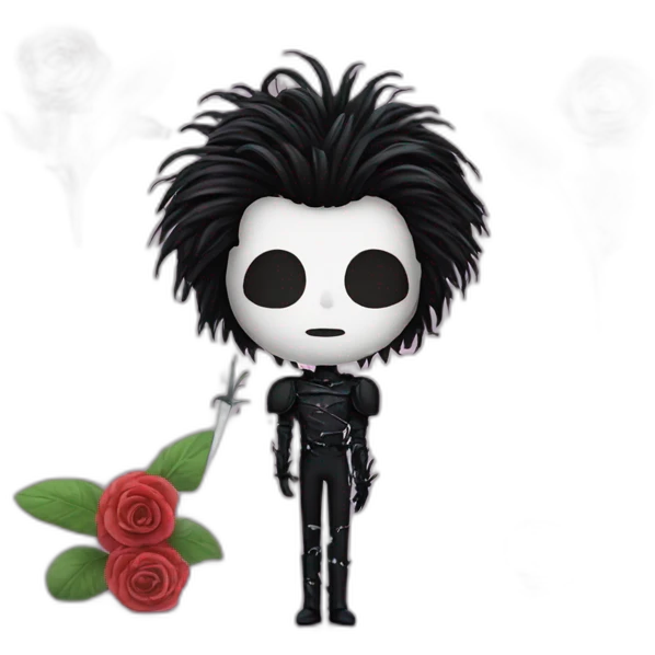 edward scissorhands cuts flowers emoji