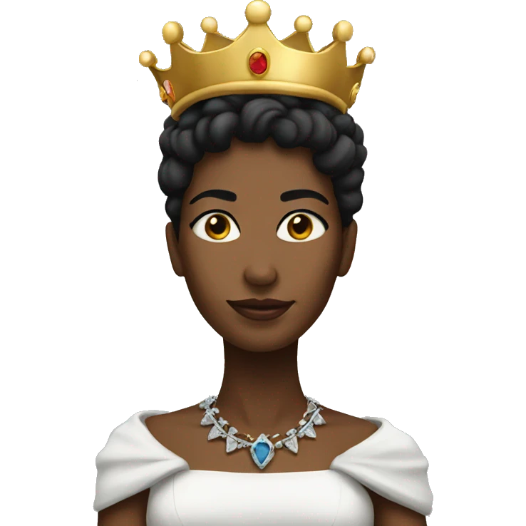 black queen crown emoji