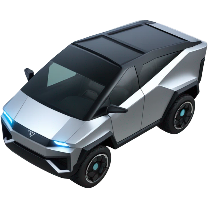 cybertruck police car emoji