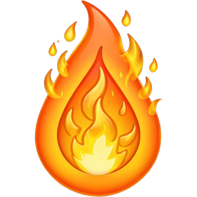 fire drop emoji