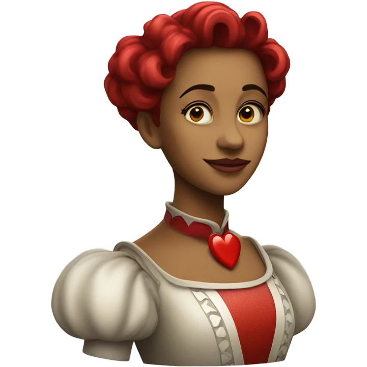 Queen of hearts emoji