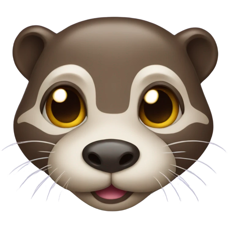 Otter with heart eyes emoji