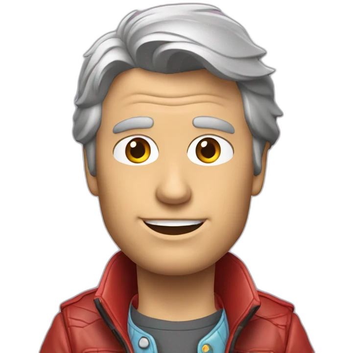 Marty McFly emoji