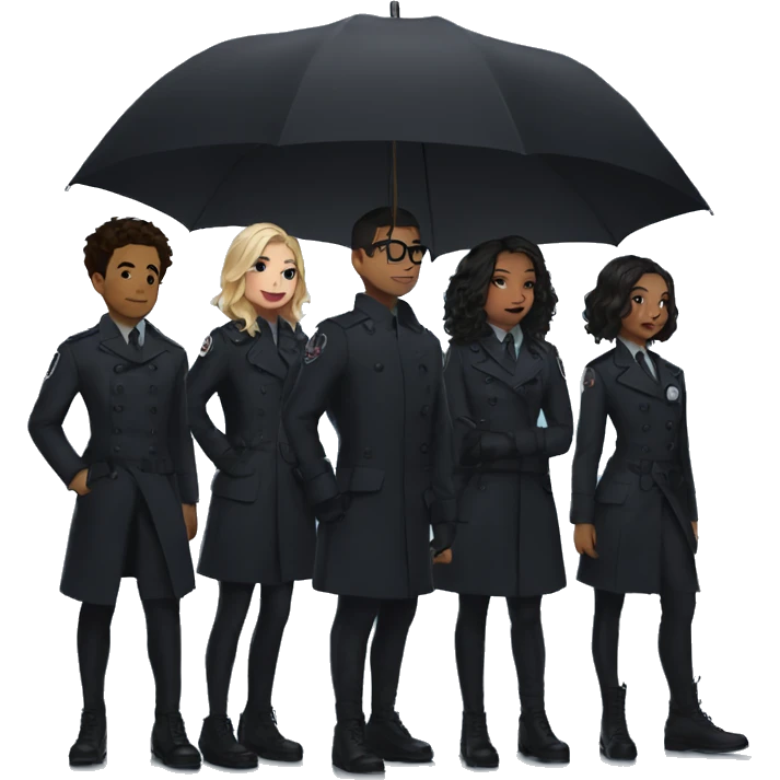 Umbrella academy squad emoji