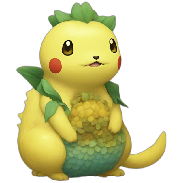 Pokemon van gogh style emoji